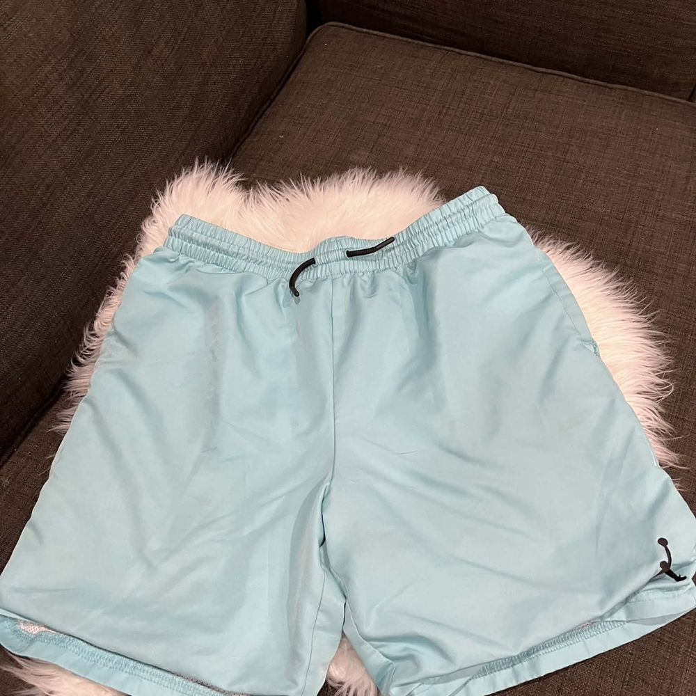 Jordan Light Blue Athletic Shorts